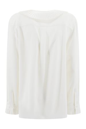 White V-neck shirt PHILOSOPHY DI LORENZO SERAFINI | A021207190003